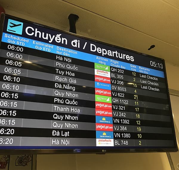 hướng dẫn đón người nhà ở sân bay nội bài