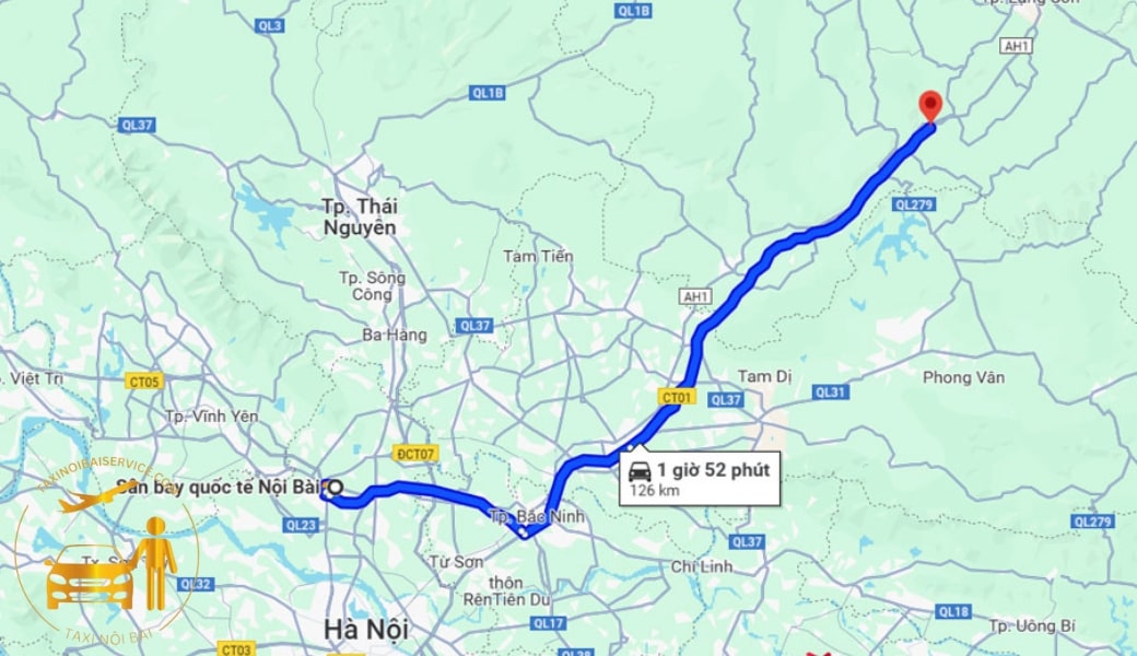 Limousine Nội Bài Lạng Sơn