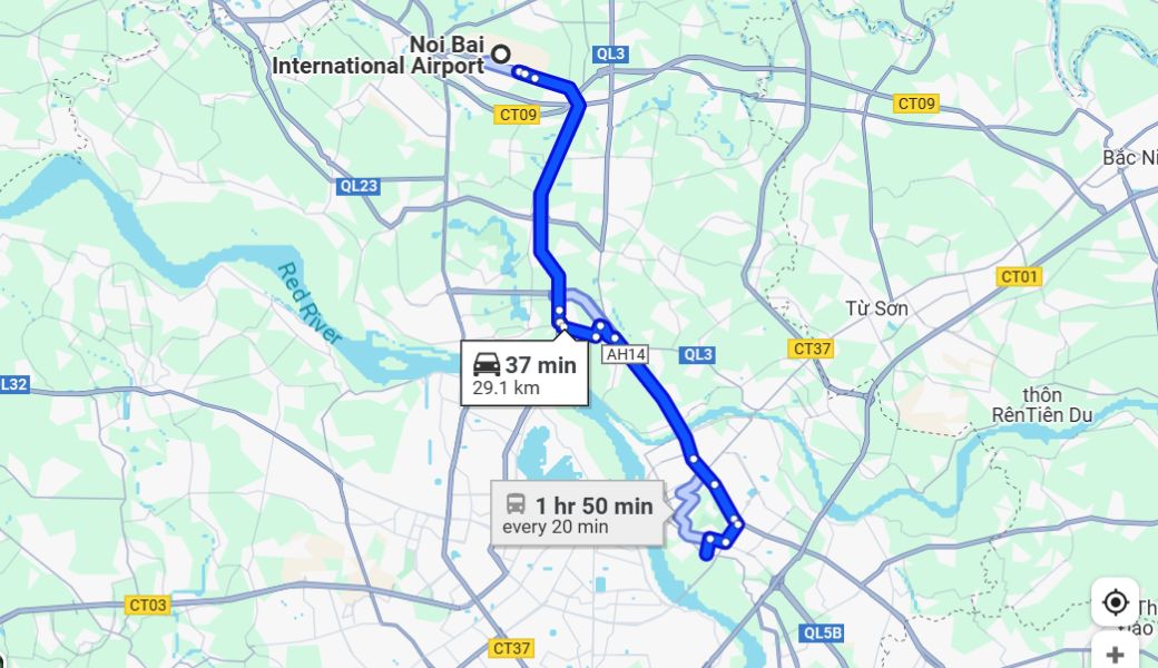 Taxi Nội Bài Long Biên