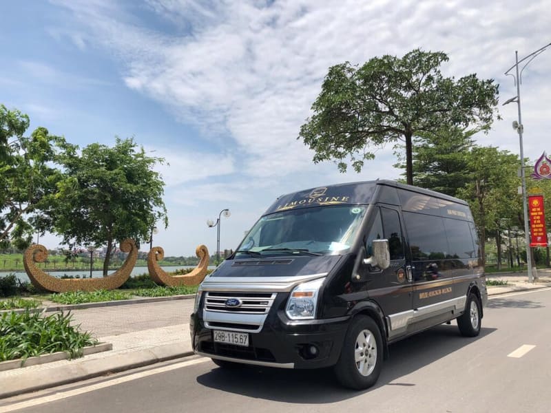 đặt xe limousine ở sân bay