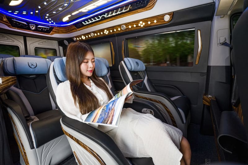 đặt xe limousine ở sân bay