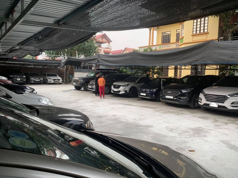 gửi xe tại sân bay nội bài 2