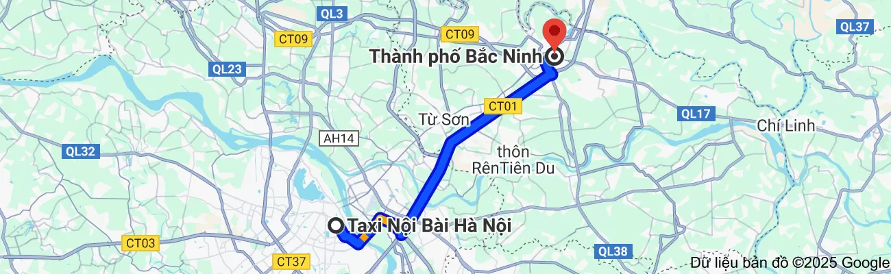 Taxi Hà Hội đi Bắc Ninh