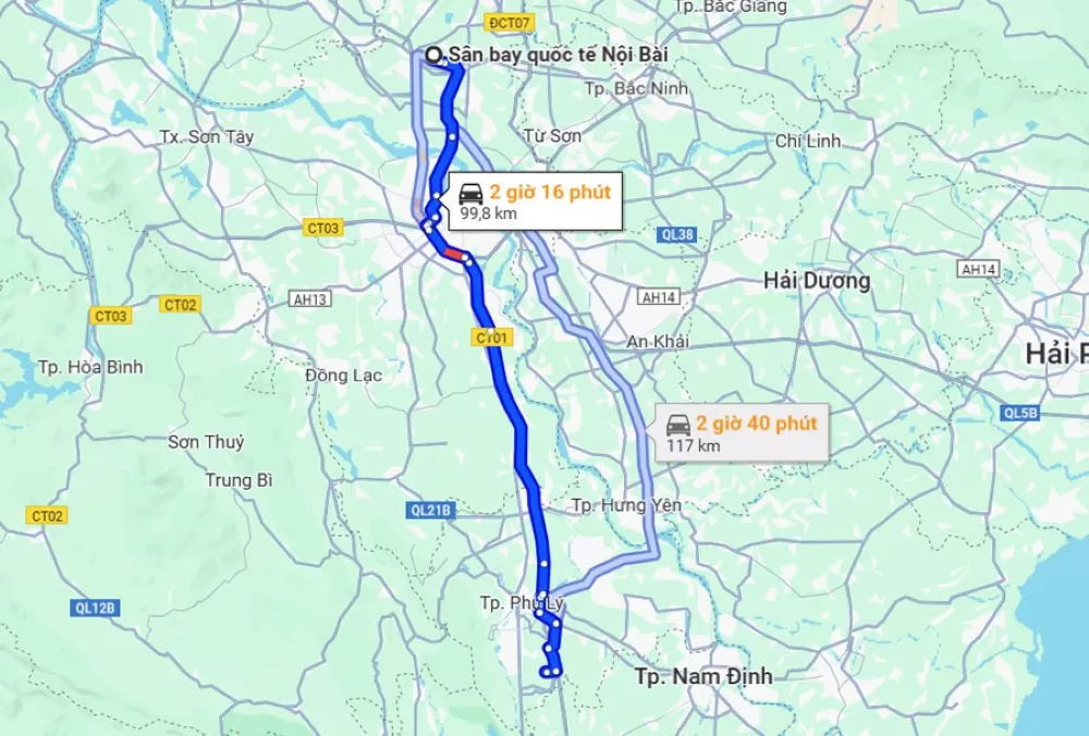 Thuê Xe Nội Bài đi Chùa Địa Tạng Phi lai