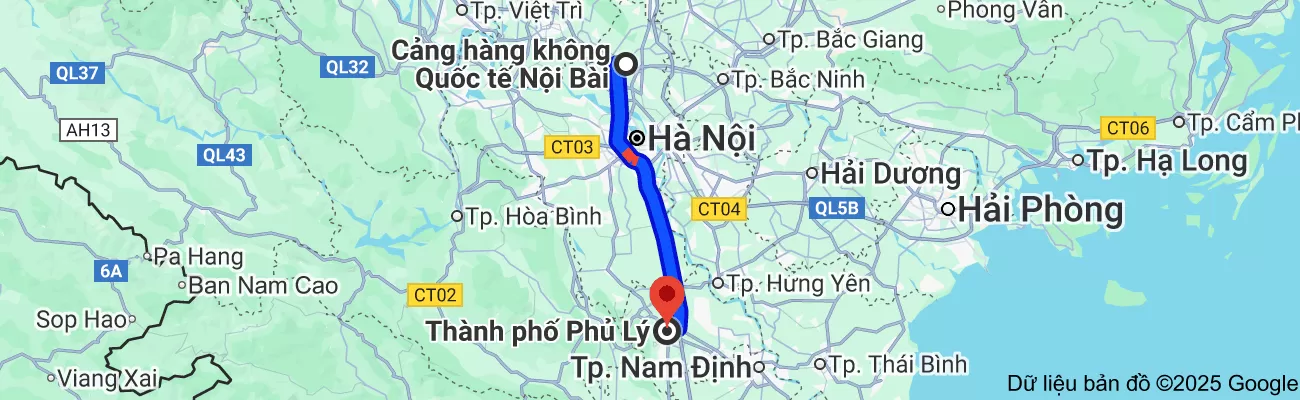 Taxi Nội Bài đi Bình Lục Hà Nam