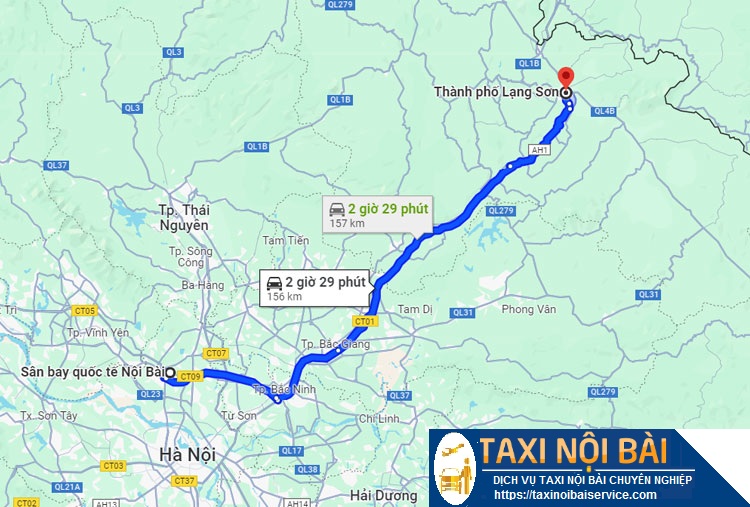 taxi nội bài lạng sơn