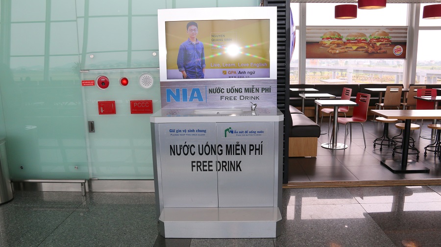 Dịch vụ tiện ích trong sân bay nội bài