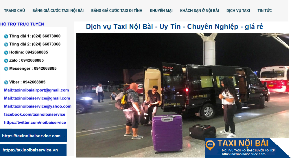Taxi Nội Bài Uy tín Chất lượng