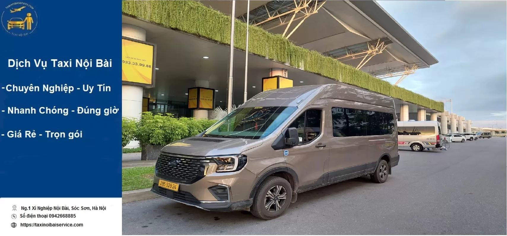 Thuê xe ra sân bay nội bài