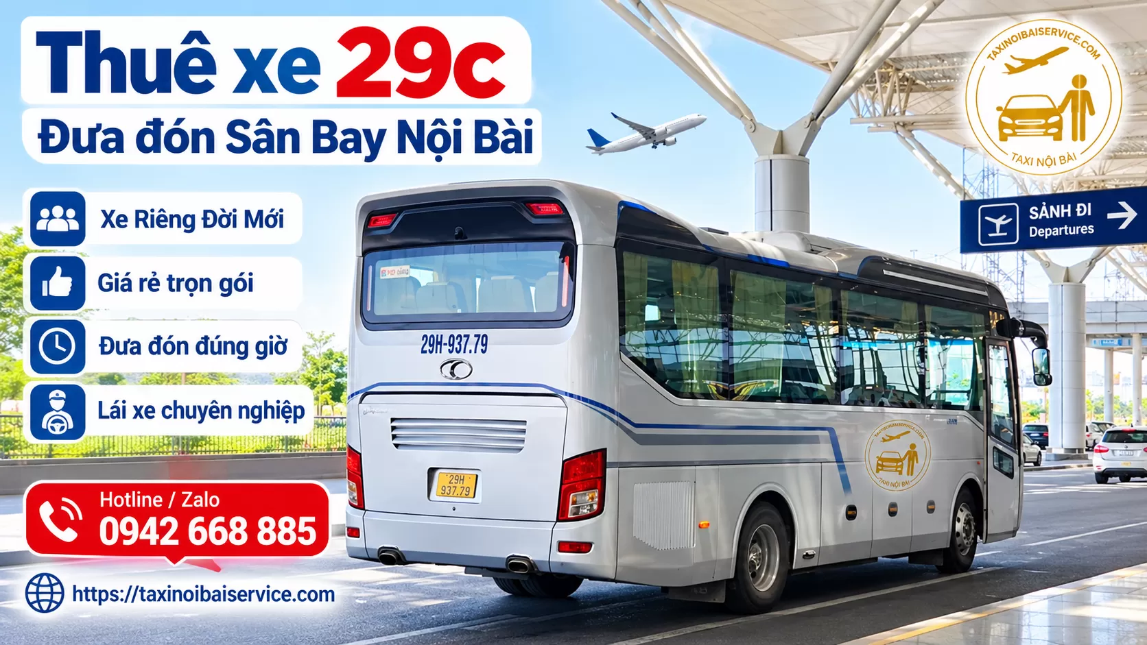 tổng đài taxi nội bài
