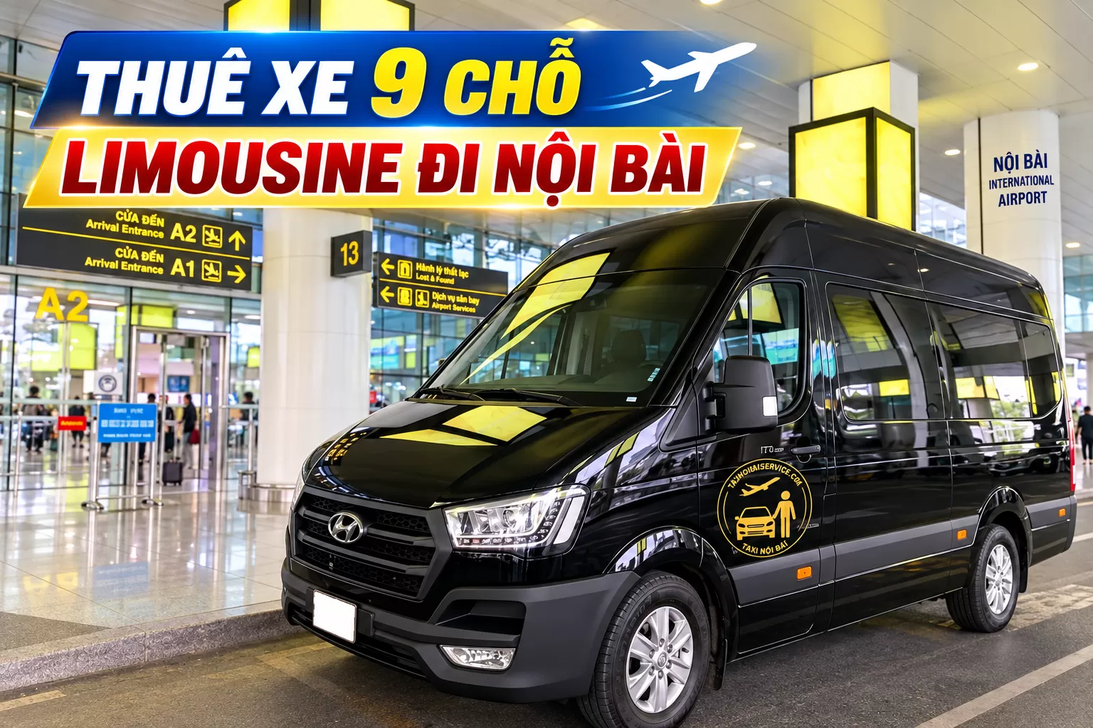 Thuê Xe Limousine Đi Sân Bay Nội Bài