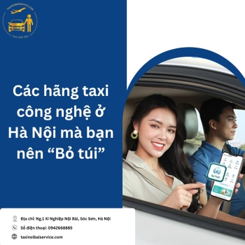 Các hãng taxi công nghệ ở Hà Nội mà bạn nên “Bỏ túi”