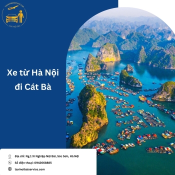 Từ Hà Nội đi Cát Bà bằng phương tiện nào thuận tiện nhất?