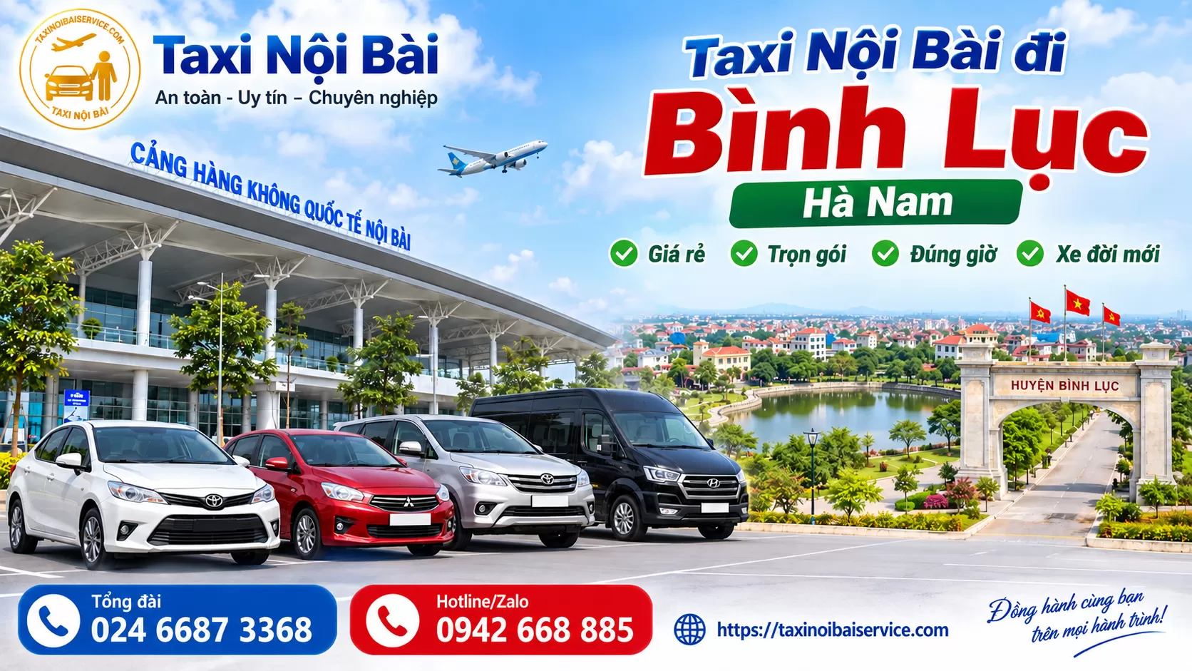 Taxi Nội Bài đi Bình Lục Hà Nam