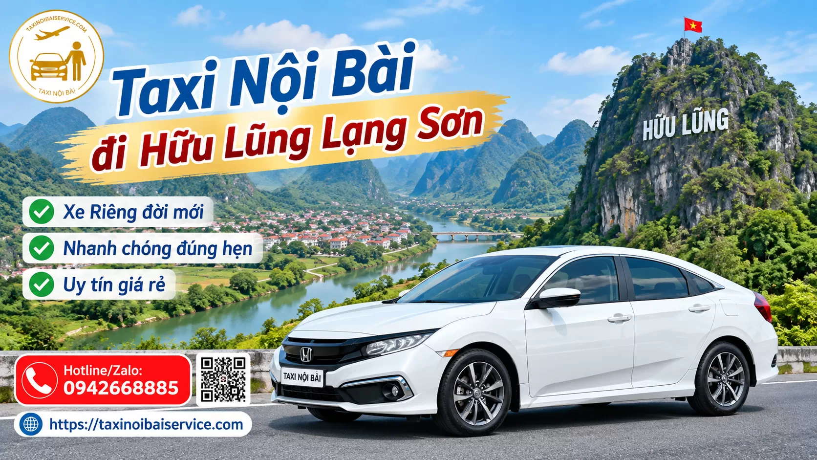 Taxi Nội Bài Hữu Lũng Lạng Sơn Giá Rẻ