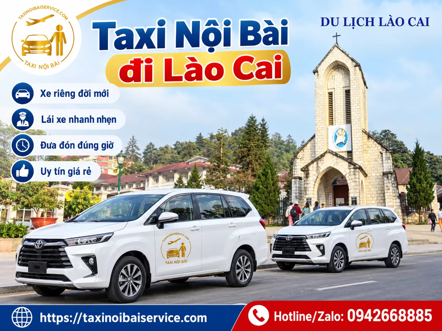 Taxi Nội Bài đi Lào Cai Giá Rẻ