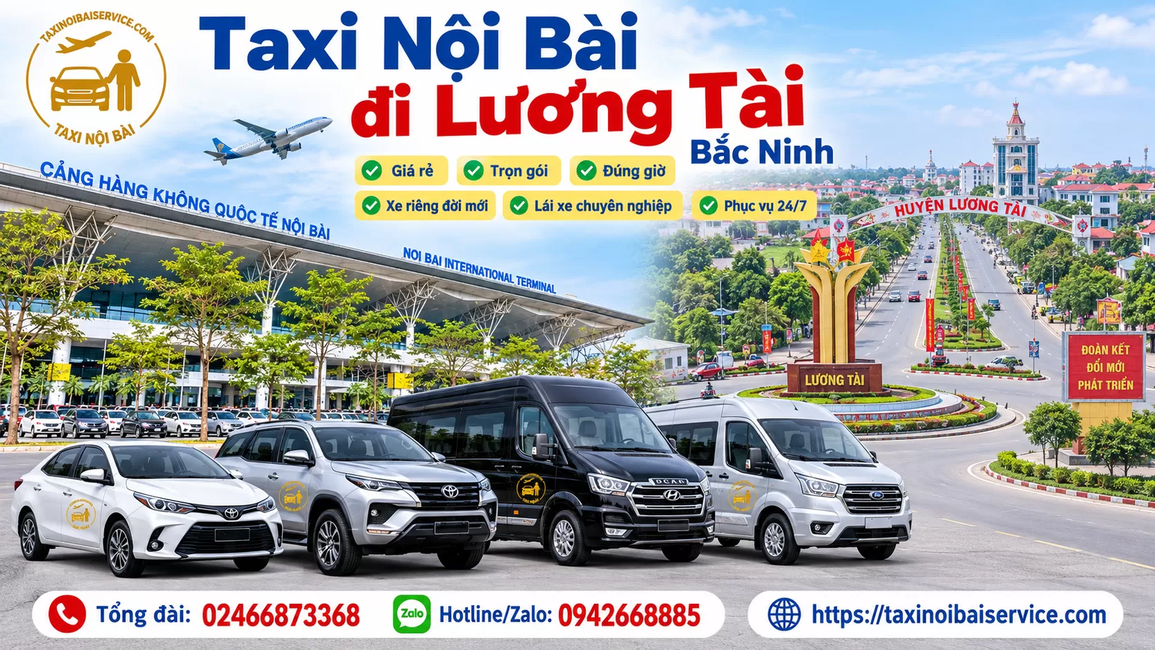 Taxi Nội Bài đi Lương Tài Bắc Ninh