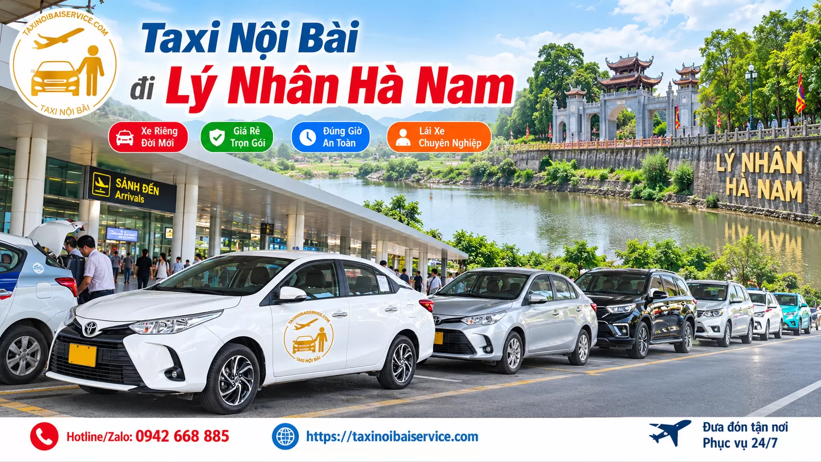 Taxi Nội Bài đi Lý Nhân Hà Nam
