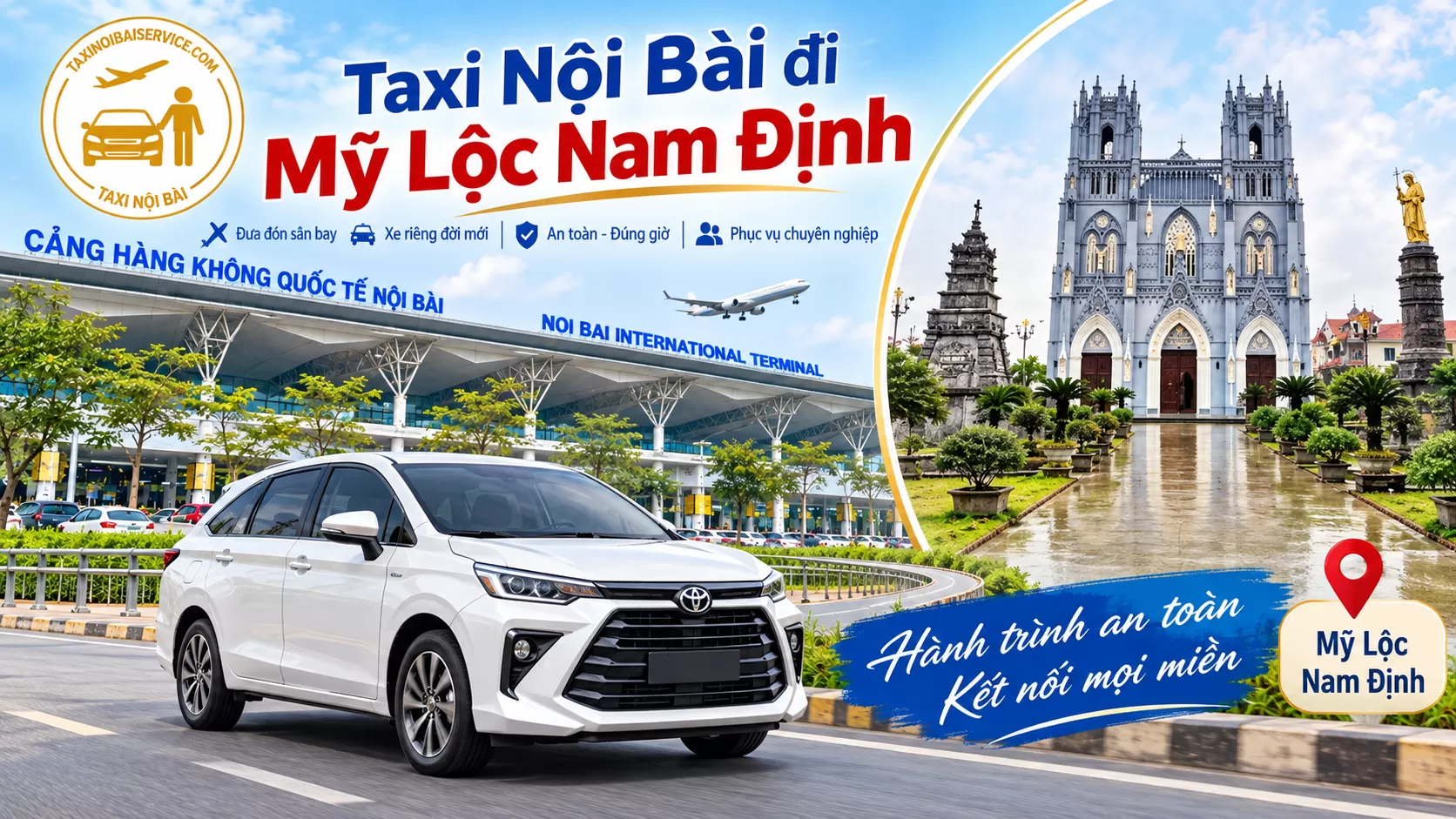 Taxi Nội Bài đi Mỹ Lộc Nam Định