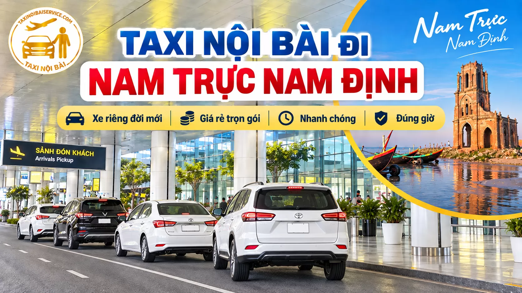 Taxi Nội Bài đi Nam Trực Nam Định