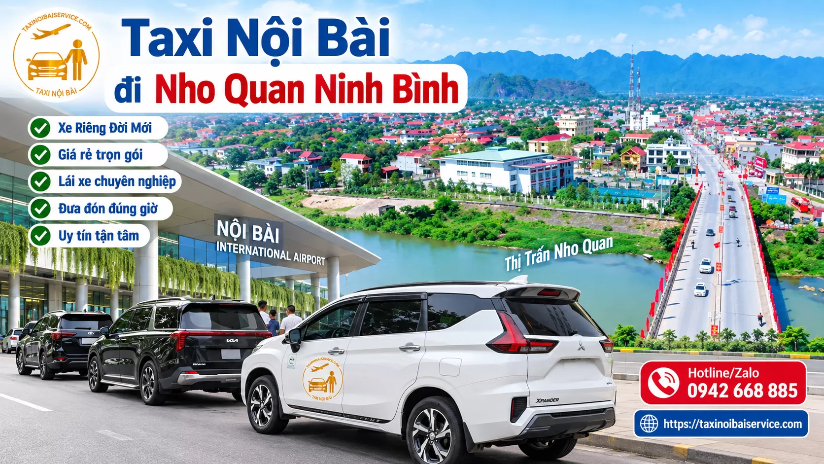 Taxi Nội Bài đi Nho Quan Ninh Bình Giá Rẻ