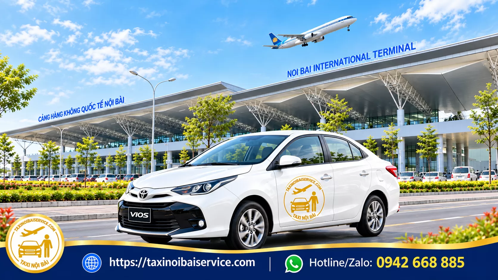 Taxi Hà Nội đi Nội Bài 4 Chỗ