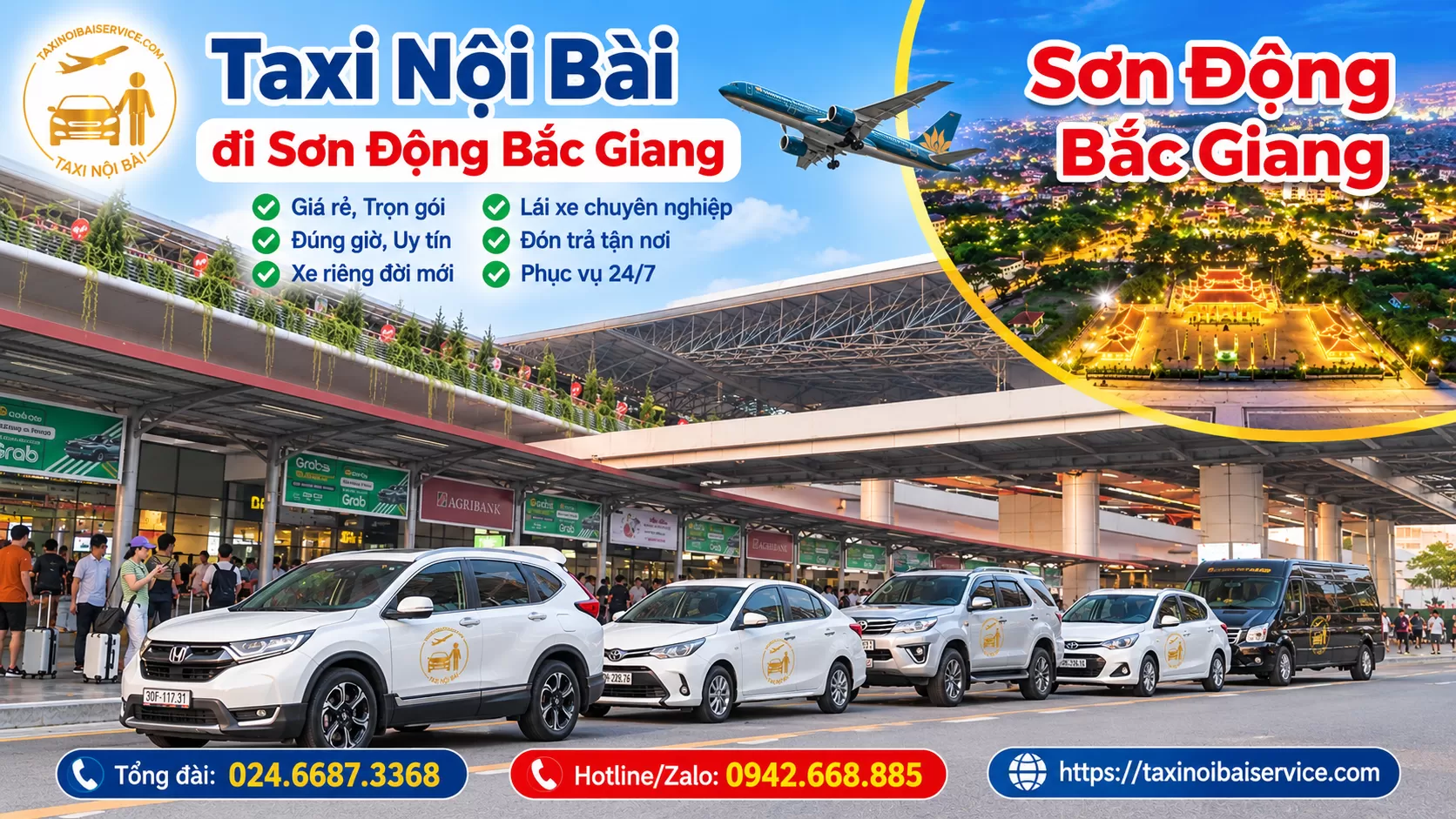 Taxi Nội Bài đi Sơn Động Bắc giang