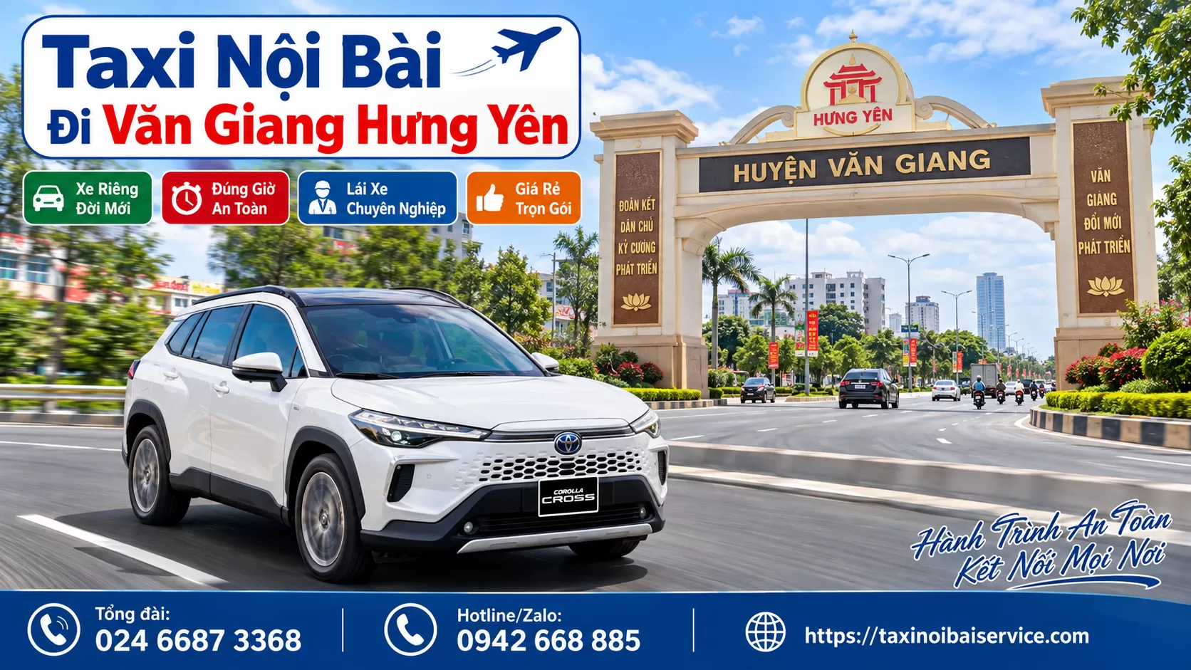 Taxi Nội Bài đi Văn Giang Hưng Yên