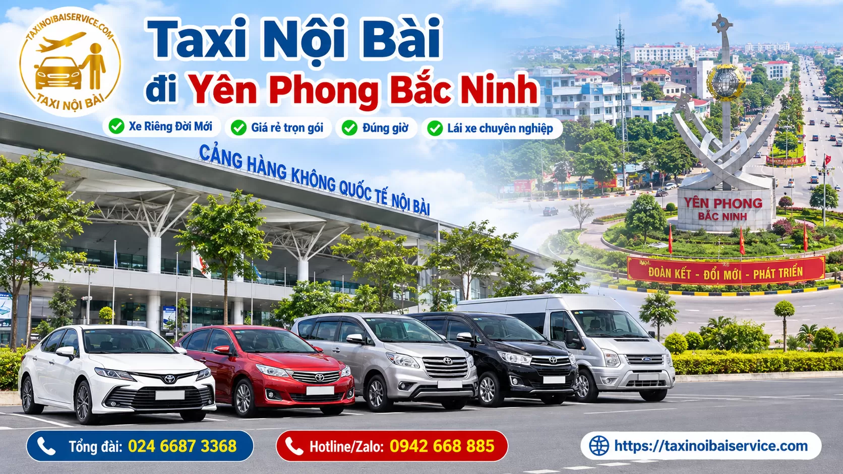 Taxi Nội Bài đi Yên Phong Bắc Ninh