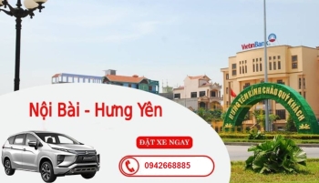 Hướng Dẫn Đặt Xe Nội Bài đi Hưng Yên Giá Rẻ-Uy Tín