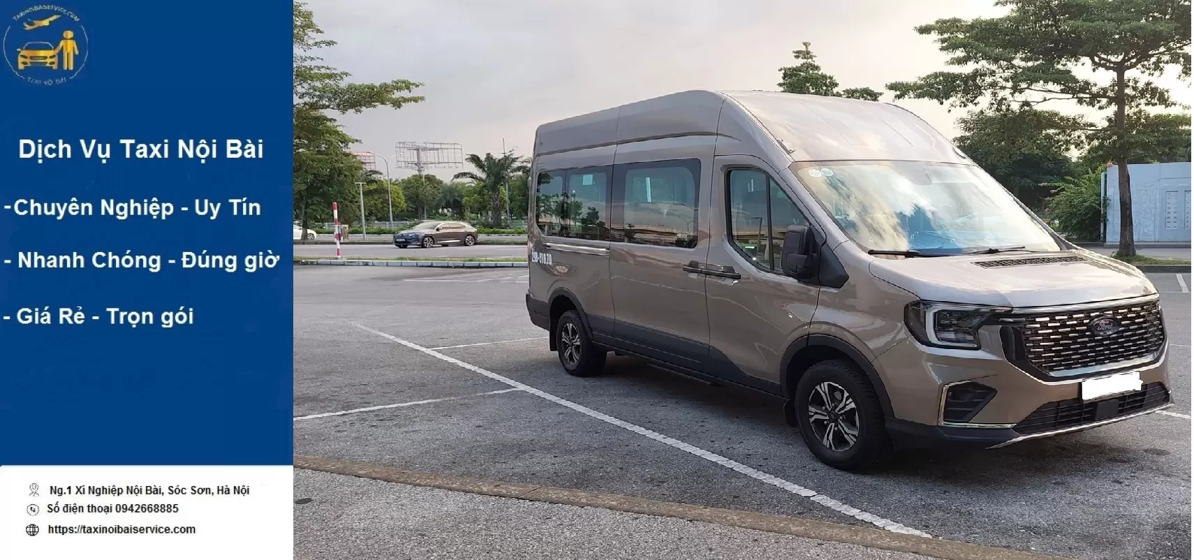 Thuê Xe 16 Chỗ Đi Nội Bài Hai Chiều