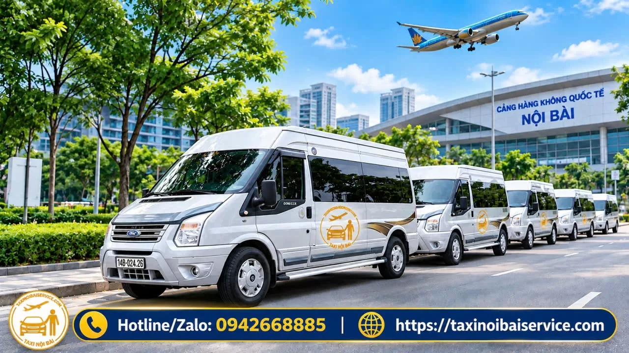 Taxi Hà Nội Nội Bài 16 Chỗ